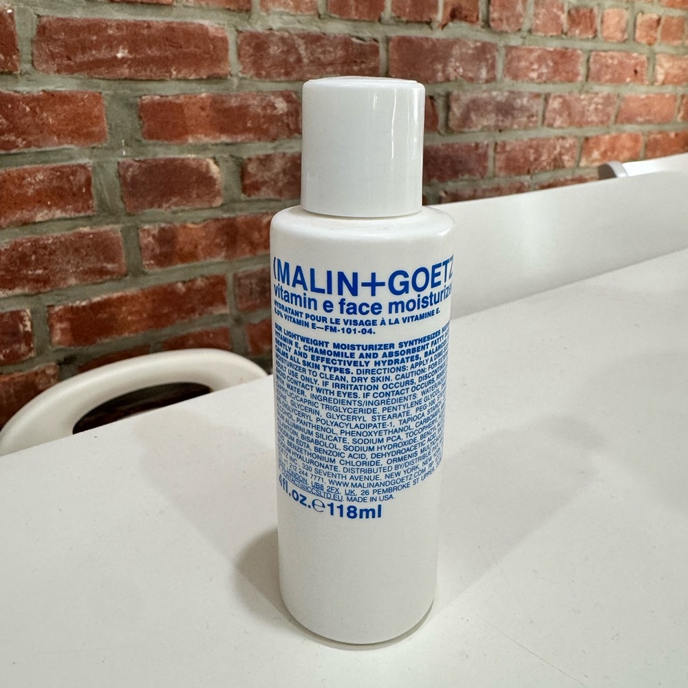 Malin+Goetz Vitamin E Face Moisturizer - 4oz - NEW